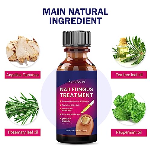 ToeNail Fungus Treatment Extra Strength, Nail Fungus Treatment for Toenail, Fungus Nail Treatment, Toenail Fungus Treatment, Antifungal nail treatment for Athletes Foot, Thick Nails - Thumbnail 6
