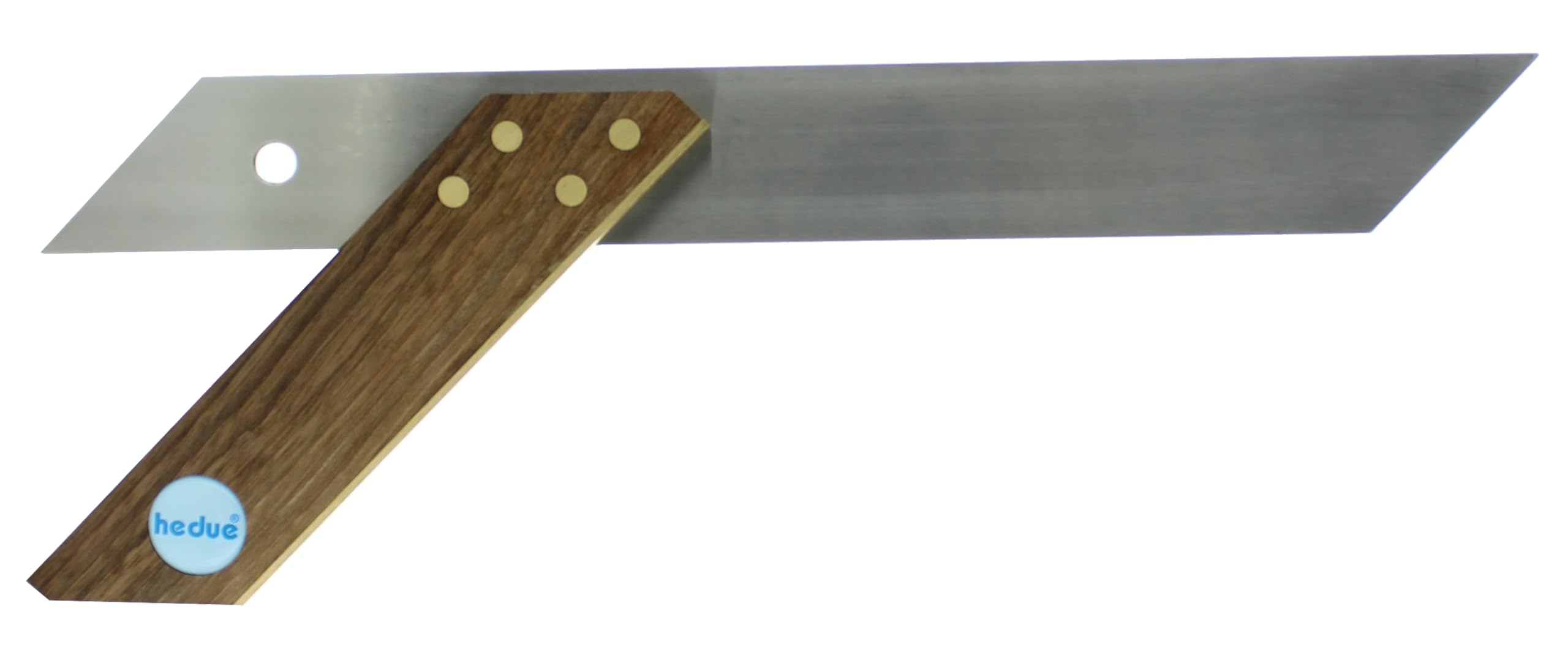 Set de utensilios de carpintero - Juego de 3 piezas con escuadra de carpintero, falsa escuadra y escuadra a 45/135°.