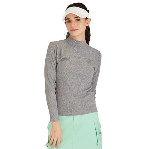 [Delsol] 7869 GRY 胊uؑփnClbN 2025t StEFA fB[X f\ St  gbvX O[ 傫TCY M L LL 3L Lk Xgb` nClbN (JP, At@xbg, LL, W, G