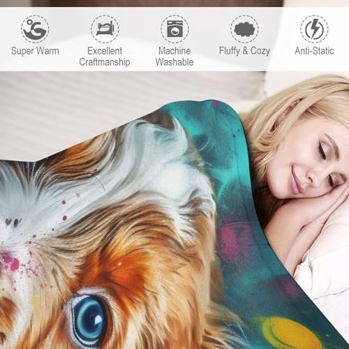 Manta de forro polar para perros que protege el sofá de pelos y frío 6