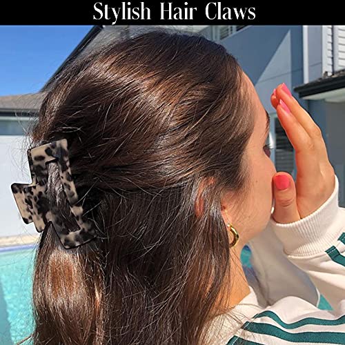 Syeenify Hair Claw Clips For Thick Thin Hair ,Strong Hold Nonslip Large Hair Clamps For Women Girls #TOP3