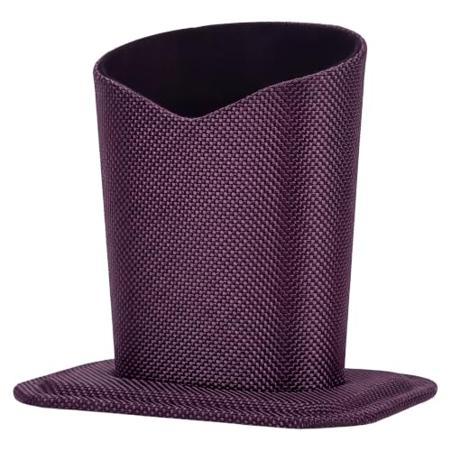 Image of Plush Fluffy Lined Anti-scratch Eyeglasses Holder Protective Glasses Stand Case
