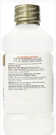 GoodSense Electrolyte Solution, Pediatric Oral Electrolyte Quickly Replenishes Fluids, Zinc, and Electrolytes Lost During Diarrhea and Vomiting, 1 Liter, Unflavored