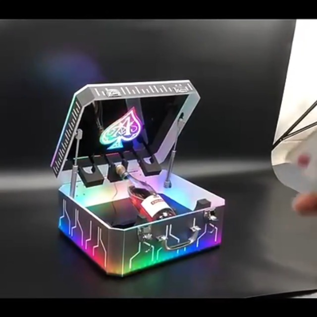 Amazon｜シャンパンケース LEDディスプレイ アタッシュケース