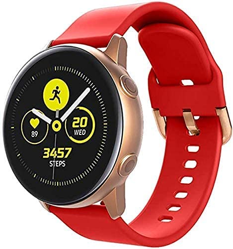 Image of Valente Premium Silicone Buckle 22 mm Watch Strap Compatible with Noise Colorfit Pro 3,Assist,Colorfit Ultra,Oneplus Watch, Fossil Gen 5E, Gen 5(44mm),Realme Watch 2 Pro