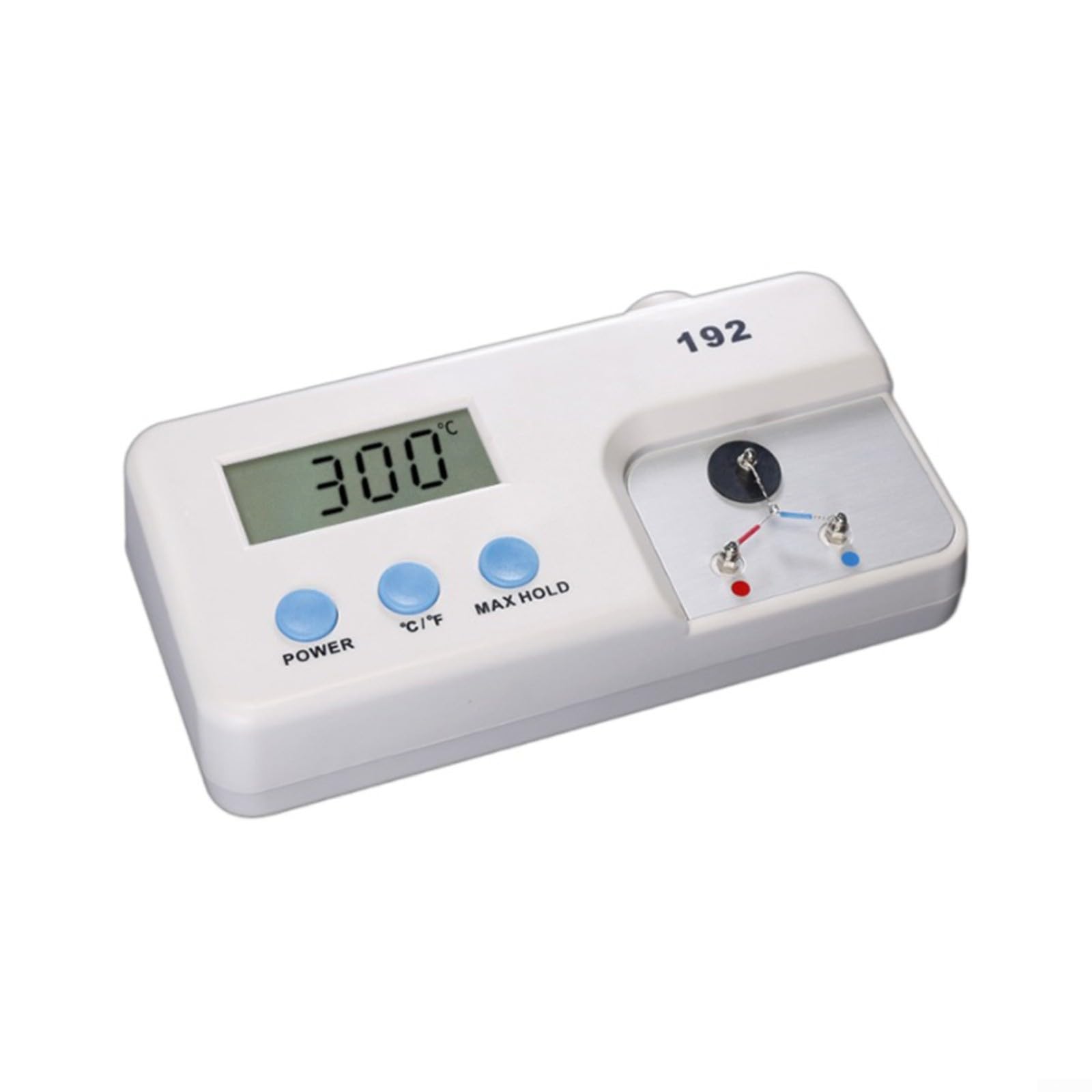 Termómetro de punta de soldador con sensor tipo K, rango de 0C a 600C, probador de calor de pantalla LED para herramientas de soldadura eléctricas