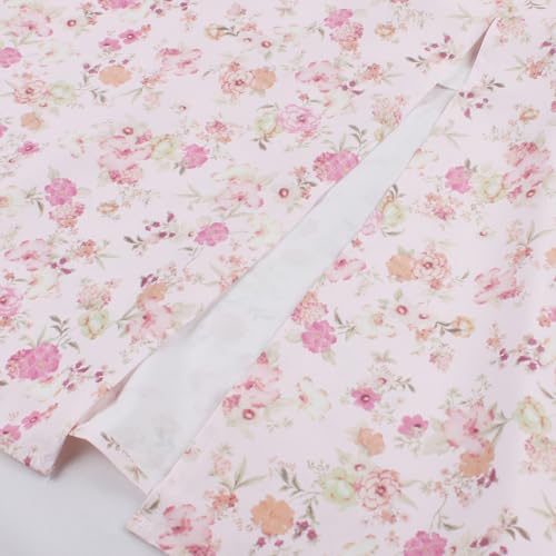 Image of ABEHIK Women Floral Corset Dress Summer Dress 2026 Boho Flowy Slit Lace Up Midi Dresses Going Out A Line Casual Sundress