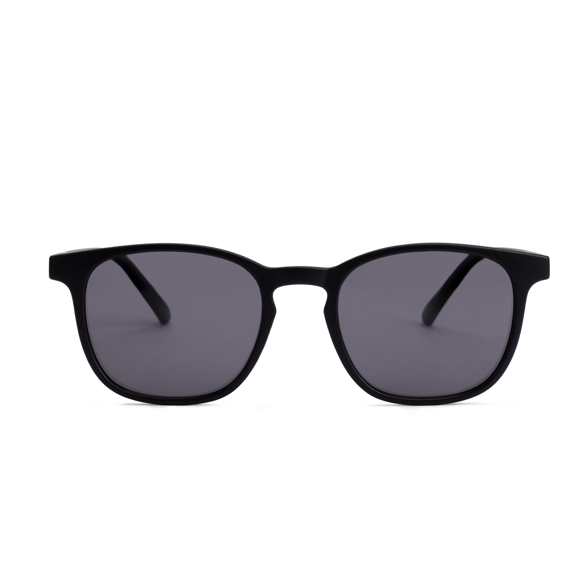 by Klen Optics Matte Black Square Polarized Sunglasses for Men & Women - Grey UV400 Lens Full Rim TR90 Sun Glasses - Stylish Driving Shades Goggles-image-14