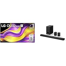 LG 83" 8K OLED TV, 7.1.3ch Dolby Atmos Soundbar with Dolby Atmos Soundbar and Wireless Surround Speakers 2025, 2024 Models