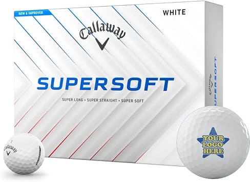 Callaway Golf Supersoft Custom Logo Golf Balls - 2025 Model