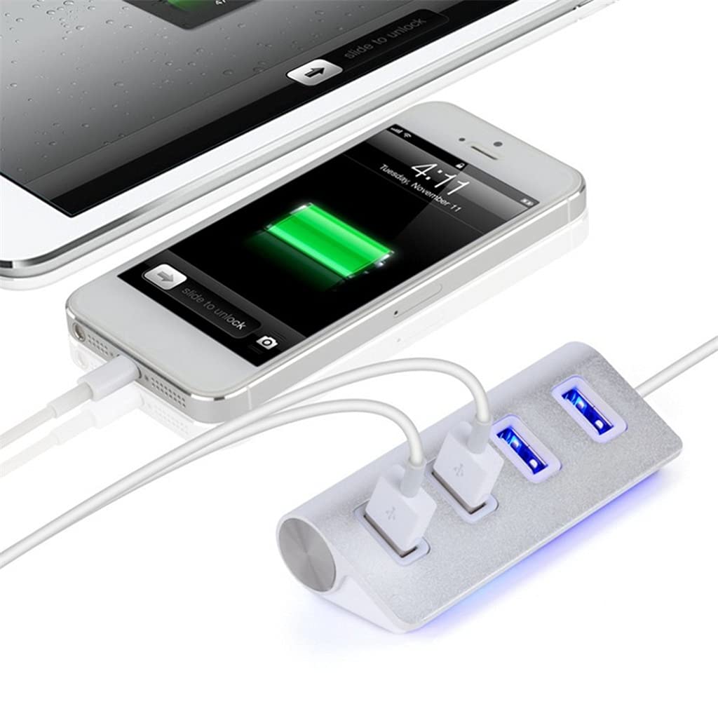 Hi-Speed Hub Adapter USB Hub Mini USB 2.0 4 Port Splitter für PC Laptop Notebook Receiver Computer Peripheriegeräte Zubehör