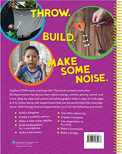 Brain Games Stem - Energy Science Experiments: More Than 20 Fun Experiments Kids Can Do with Materia