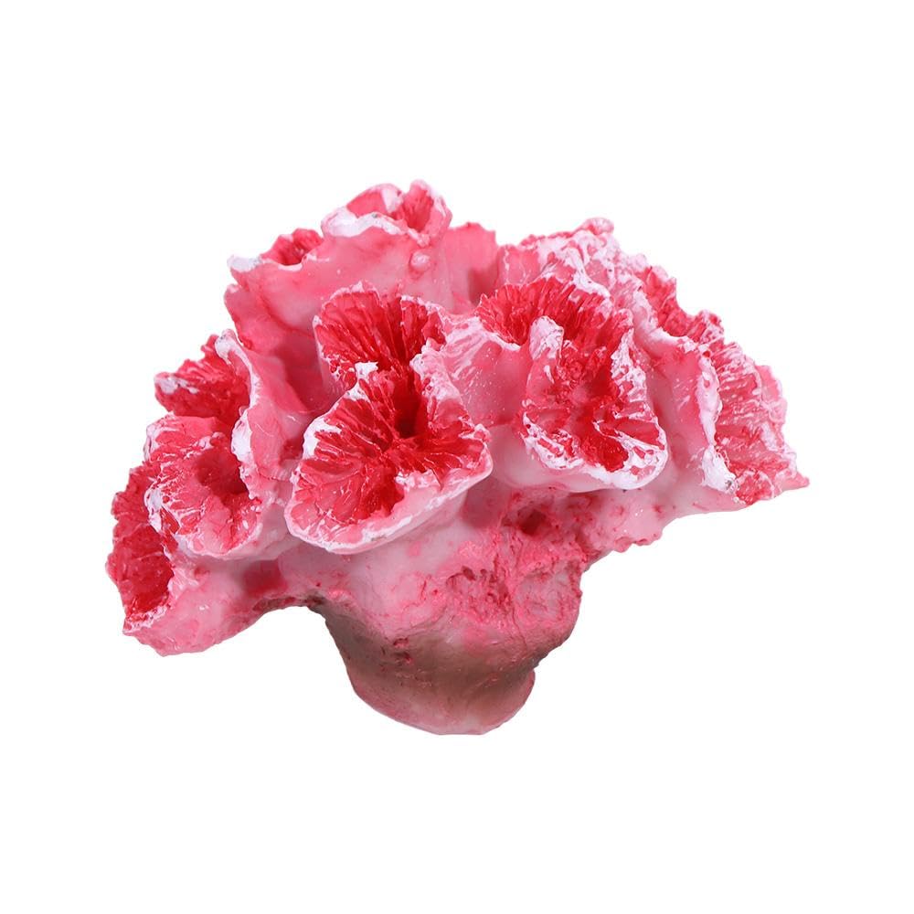 Kopida Artificial Coral Resin Coral Ornaments Fish Hideaway Rock Coral Aquarium Coral Decor for Fish Tank Aquarium Decoration