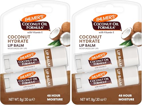 Palmer's Coconut Oil Formula Lip Balm Duo, All-Day Moisturization, Hydrates Dry, Cracked Lips, 2 Count (Pack of 2) - image 1