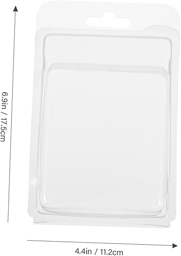 Miniatura 2 de EXCEART Moldes de vela 20 piezas de envases de moldeo vacíos moldes de cera derretimiento accesorios DIY caja de embalaje pequeña práctica