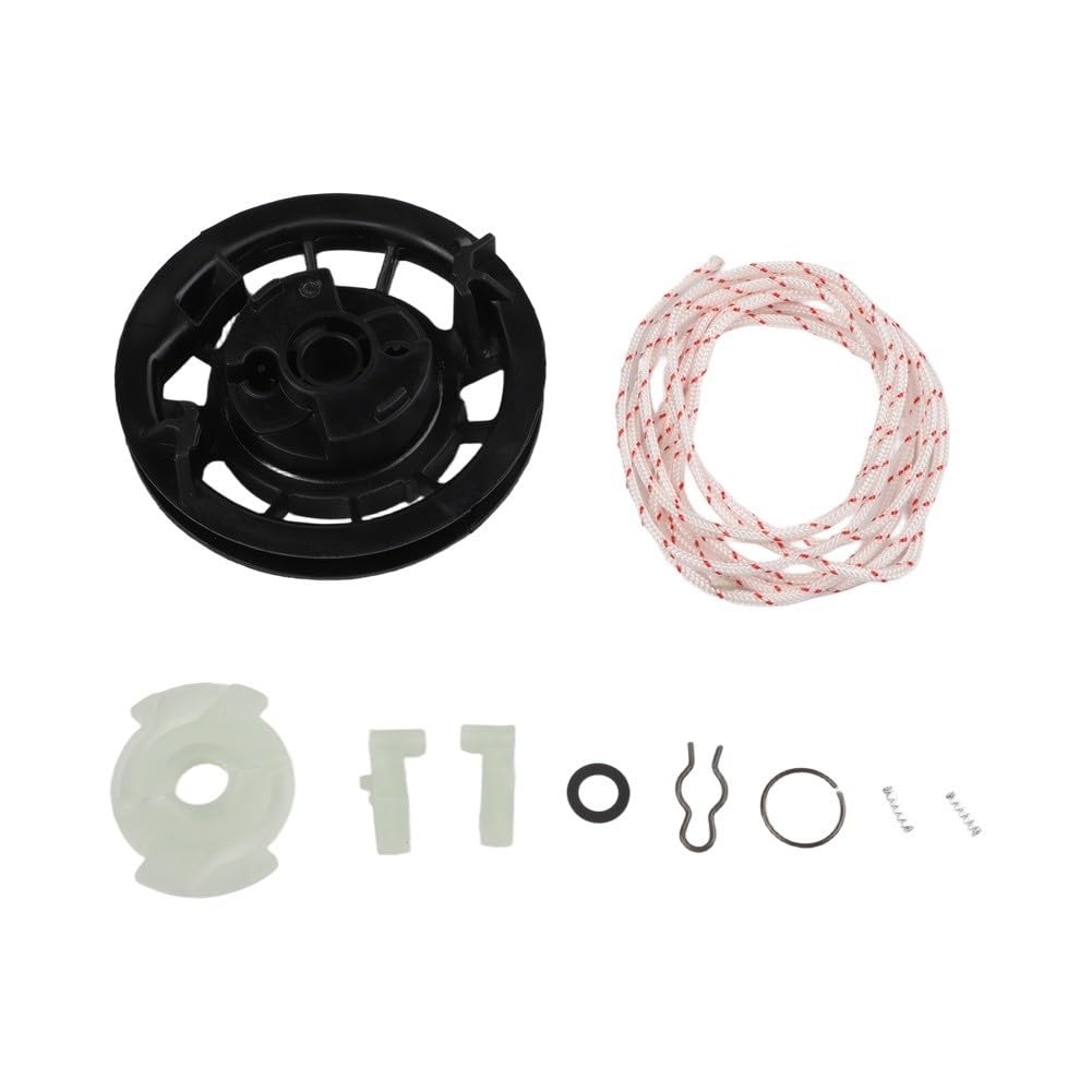 Kit de reparación de retroceso de arranque 450 500 550 serie de motor, cable de tracción para repuesto con trinquetes de resorte de polea, compatible con números de pieza 499901 692299