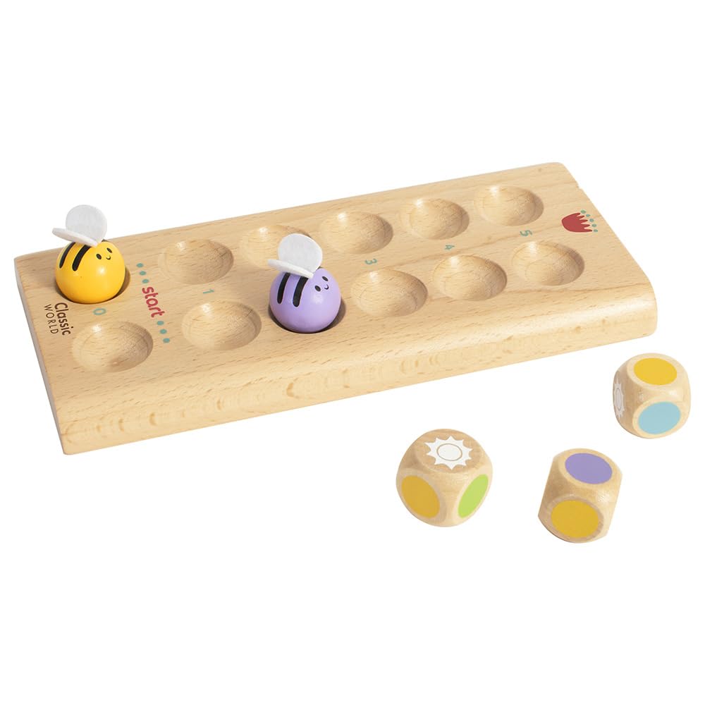 Classic World - Racing Bee Game - 6pcs