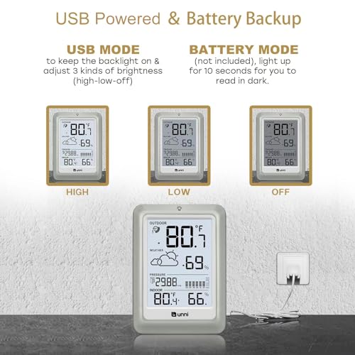 U Unni UN0585 Wireless Weather Stations thumb #2