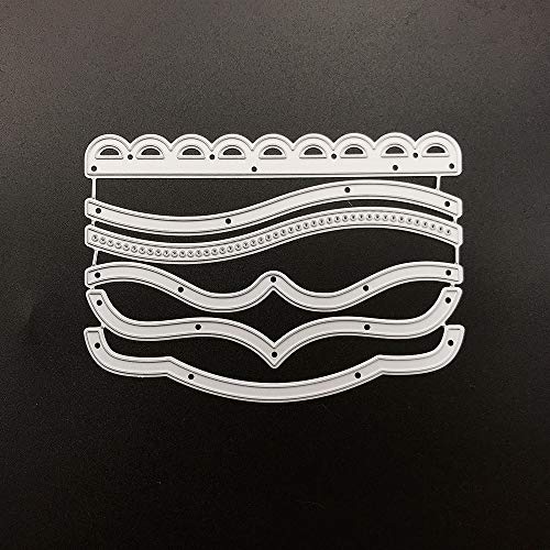 20 Pcs Carbon Steel Embossing Cutting Dies Stencils Scrapbooking Dies Cuts for DIY Albums,Crafts, New Year/Wedding/Valentine\'s/Present/Greeting Cards Making - Thumbnail 7