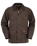 OUTBACK TRADING Men's 2146 Gidley Waterproof Breathable Fully Lined Cotton Oilskin Western Jacket
