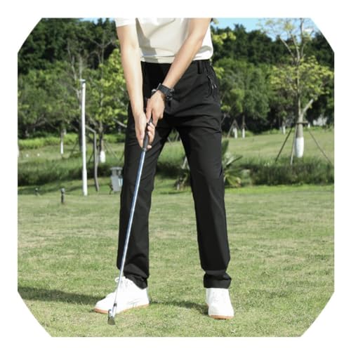 Timelessflex - Men's High Stretch Straight Fit Pants, Mens Golf Stretch Work Dress Pants, Lightweight Quick Dry Trousers4