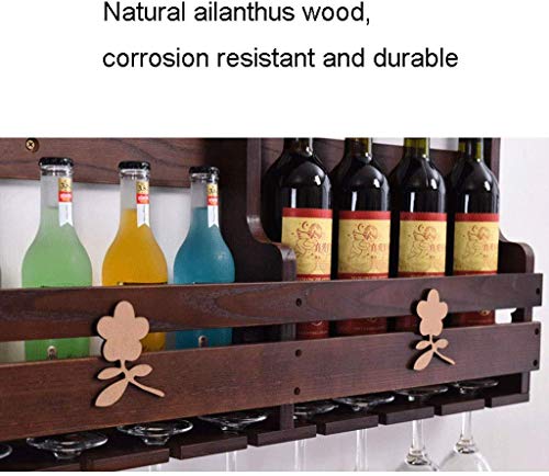Soporte para 4/6/8 botellas de vino de madera miniatura 3