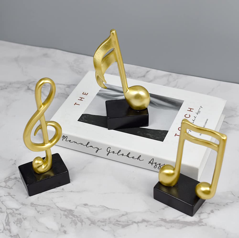 Nowoczesne minimalistyczne trofeum muzyczne, nuty muzyczne, ozdoby fortepianowe, dekoracje domowe, rzemiosło do sali fortepianowej