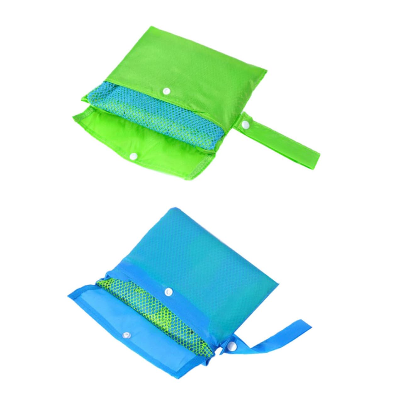 TOYANDONA 6pièces De Rangement Maille Légers Pour Jouets De Plage Poche De Sable Pliable Accessoires De Plage