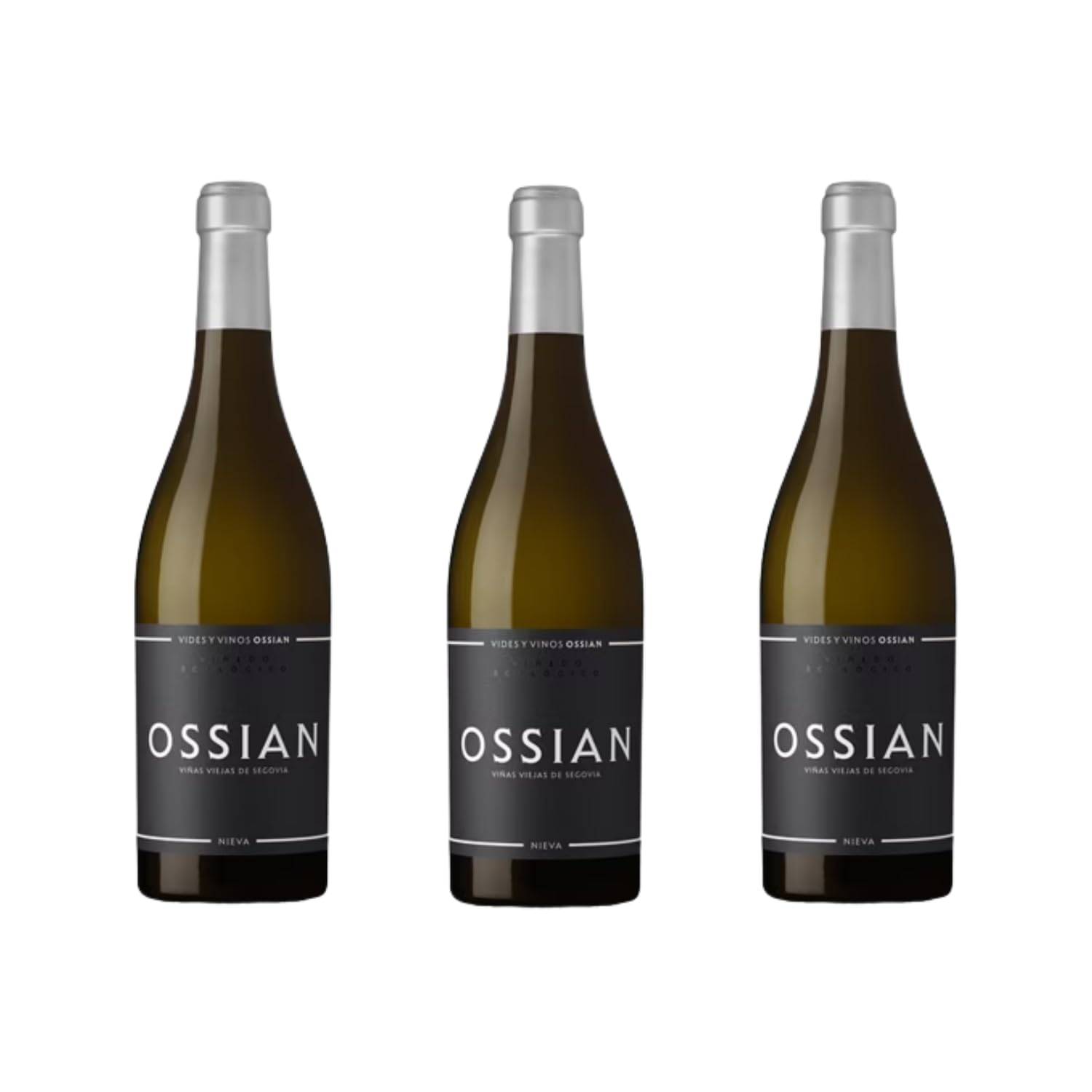 Vino Ossian Blanco - x3 Botellas de Vino de Castilla León 100% Verdejo x 75cl - Mejor Selección ENOVINOS