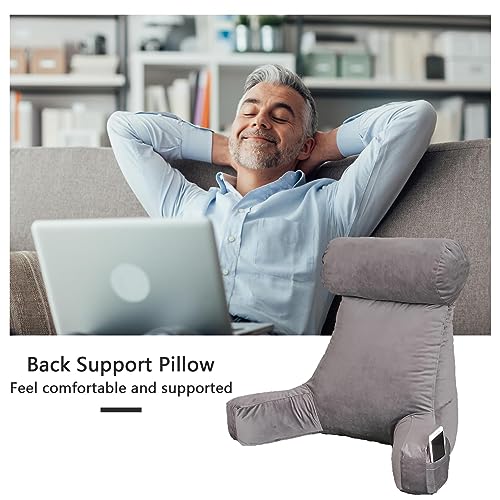 Coussin de soutien du dossier pour canapé oreiller de lecture durable avec bras