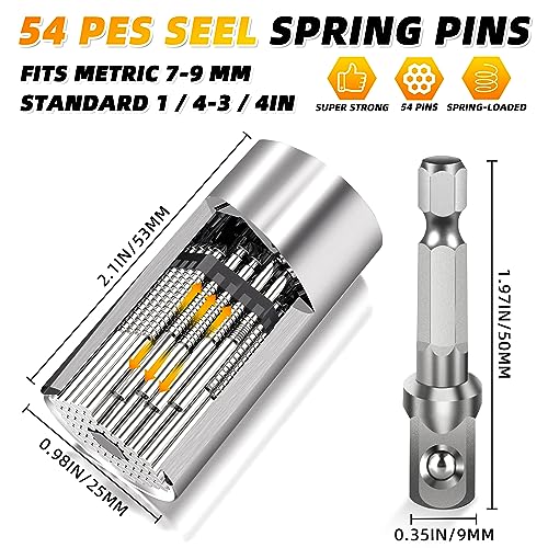 Superuniversalsockettoolsgiftsformensfathersdaydadgiftsfromdaughterssonkidswifeuniversalsocketpowerdrilladapter79mmcooltoolsgadgetsformenbirthdaygiftsforwomenmen1 Urban Country Home Decor Super universal socket tools gifts for mens fathers day dad gifts from daughters son kids wife universal socket power drill adapter 7 9mm cool tools gadgets for men birthday gifts for women men 1 urban country home decor