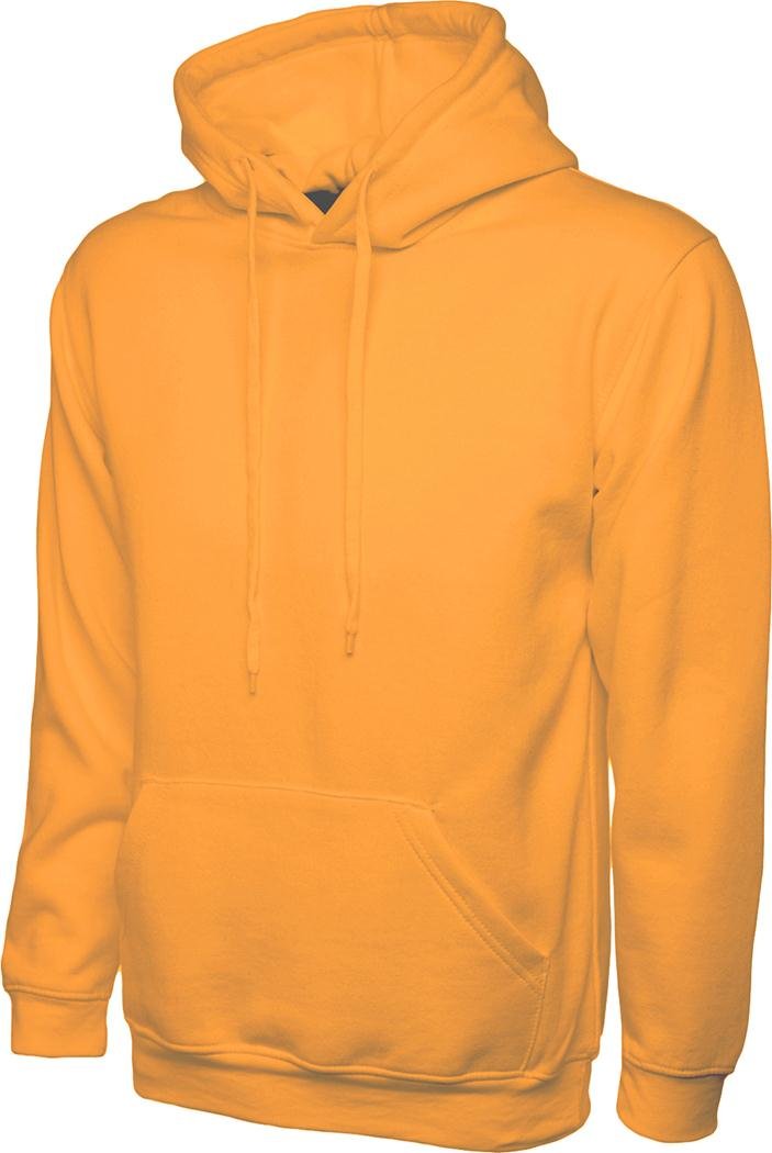 Uneek Uc502 Classic Hooded Sweatshirt Orange 4xl