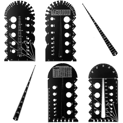 Blulu Metal Screw Thread Gauge Set Cover