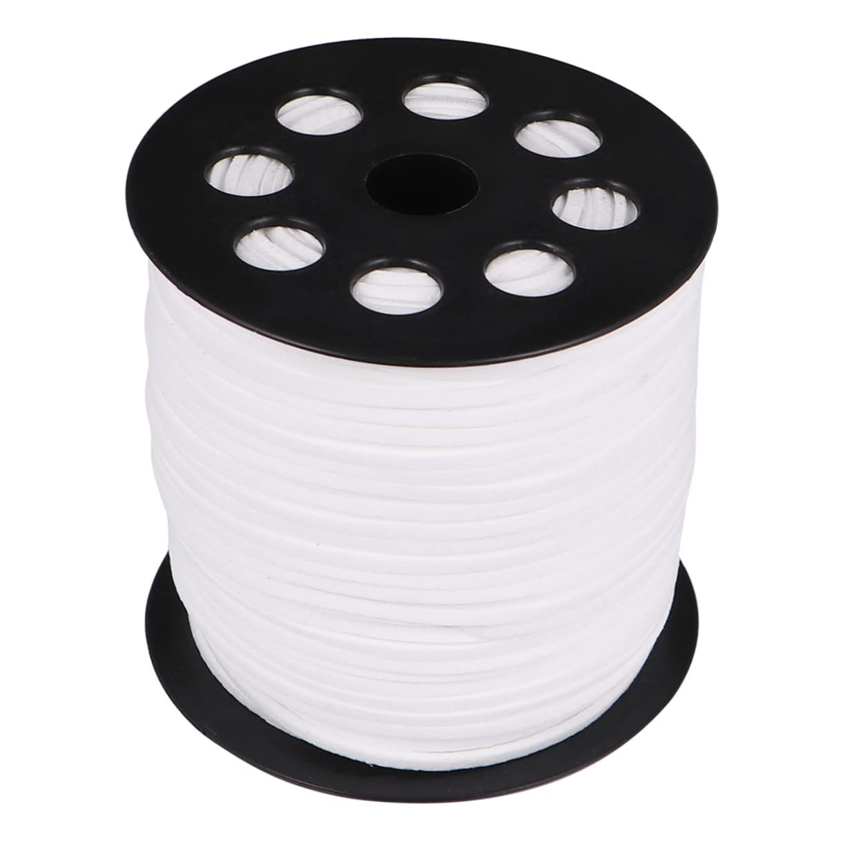 VILLCASE 2.6mm Faux Suede Cord 90m DIY Knitting Jewelry Rope Elastic Thread for Bracelet Necklace Making