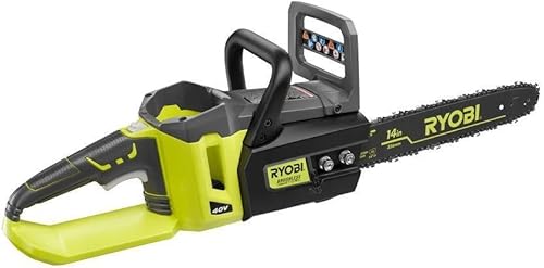 Ryobi motosierra sin cepillo, 14 pulgadas, 40 voltios, no incluye batería ni cargador