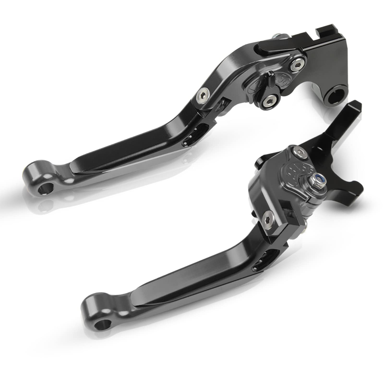 CNC Conjunto de Palanca de Embrague y Freno Extensibles Plegables para CB650R CB 650 R CBR650R CBR 650 R 2019-2021 Negro