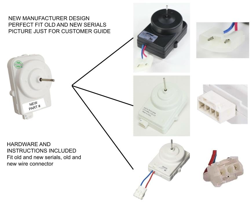 Amazon.com: GSPUSA 297279500 CKD7269 Refrigerator Fan Motor Fits 