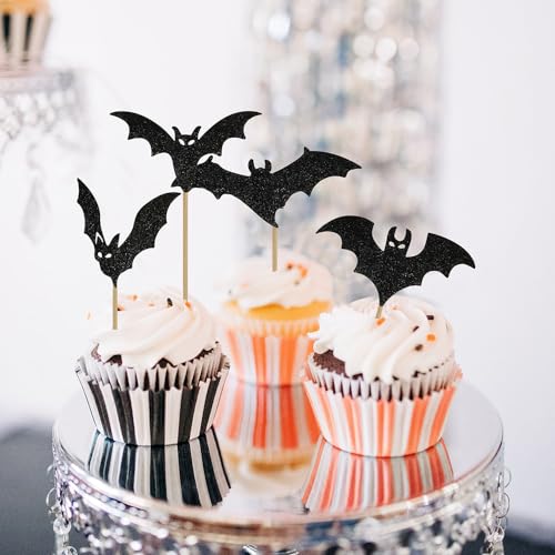 Tauywolci FHJKJLKJ001 12 Pcs Halloween Cupcake Toppers thumb #4