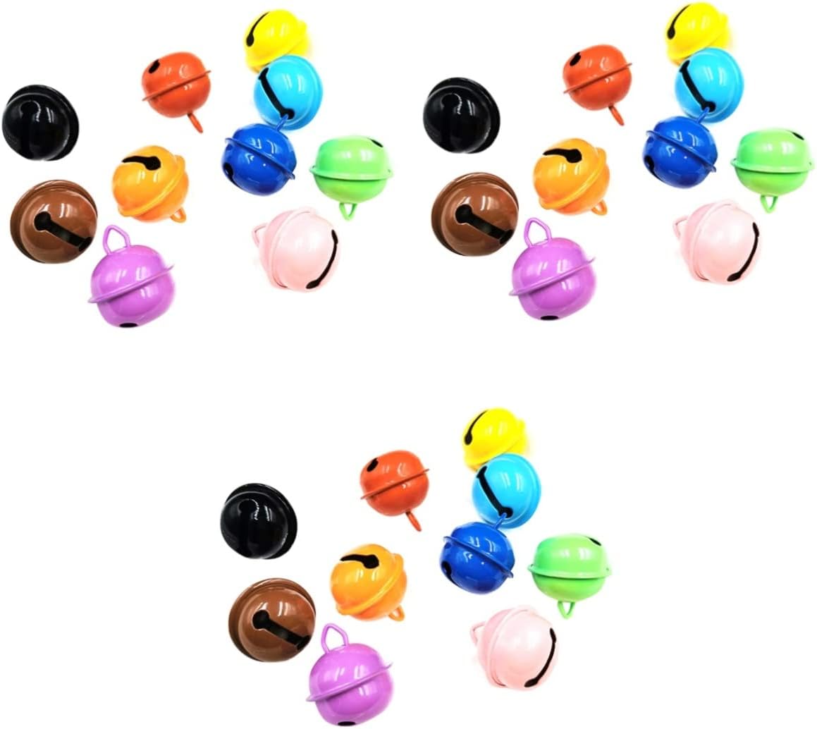TEHAUX 3pcs Craft Bells Bells for DIY Projects Mini Pendant for Necklace Bracelet DIY Crafts