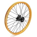 KKE-2118-Electric-Dirt-Bike-Wheels-Rim-Fit-Surron-Ultra-Bee-Gold-Rim-Red-Nipple
