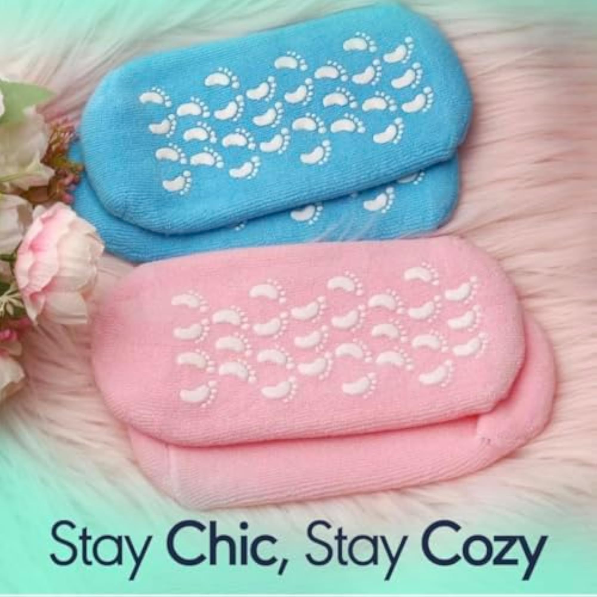 Silicone Socks for Foot Hydration and Repair