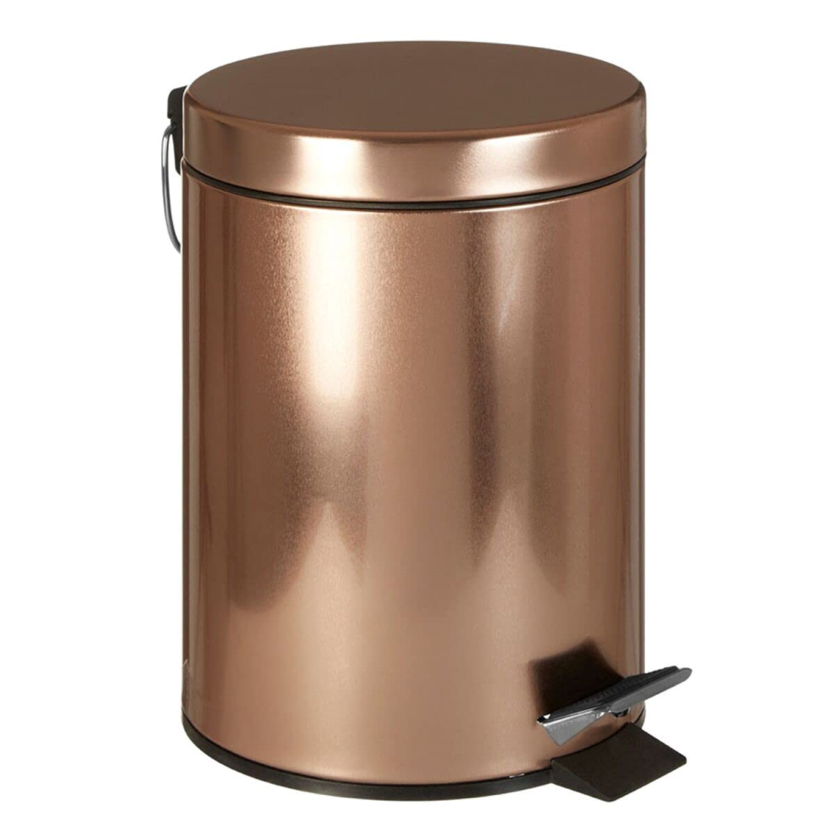 Premier Housewares Kicthen - Papelera de Polipropileno, estaño, Oro Rosa, Talla única