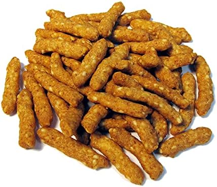 Clown Global Brands Narrow Sesame Sticks | 2-7.5lb Bags | 15 lbs Total | Perfect for Salad Toppings | Perfect for Snack Mixes