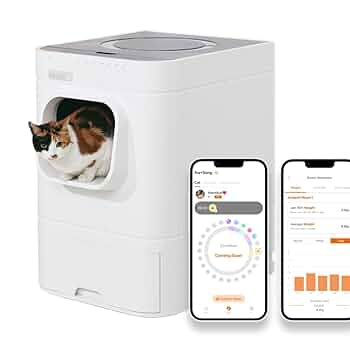 LavvieBot S 全自動猫トイレ Amazon | 猫用全自動トイレ LavvieBot S 自動洗浄猫用トイレ