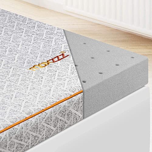 Maxzzz-Memory-Foam-Mattress-Topper-Twin-2-Inch-Bamboo-Charcoal-Mattress-Topper-Bed-Topper-with-Removable-Soft-Cover-Ventilated-Design-CertiPUR-US-Certified-Foam-TopperTwin