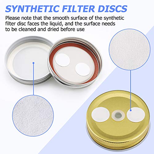Synthetic Filter Discs 90 Mm, Wide Mouth Size, For A