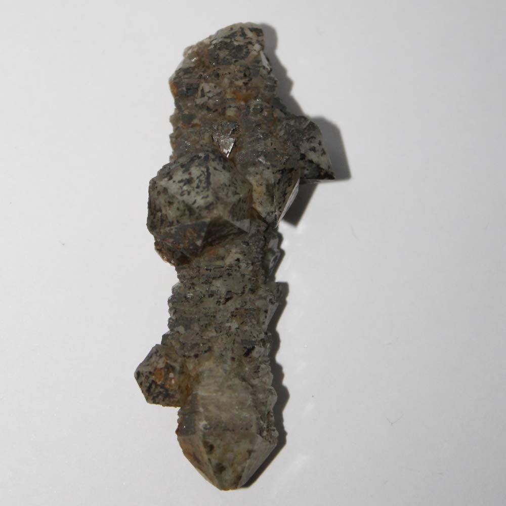 Quartz crystal with chlorite