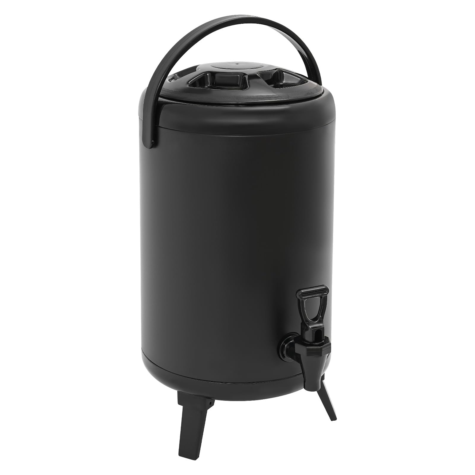 Distributeur de boisson isolé, récipient isotherme de 10 l, distributeur de boissons froides 4-8 h, distributeur de boissons en acier inoxydable 110 ℃ avec robinet à ressort, carafe à café