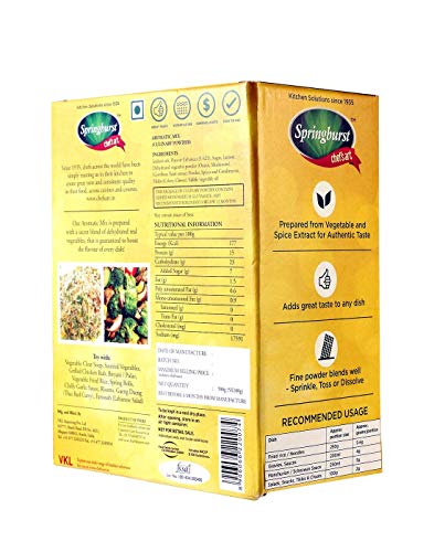 Image of fodd service india food service india Chef inchs Art Springburst Aromatic Mix -500 g