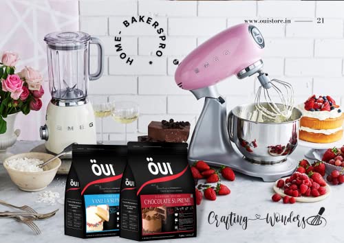Image of OUI Signature Edition Chocolate Supreme Cake Mix I Egg-Based Recipe I Instant Cake Mix Powder | 1kg